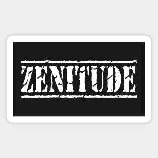 Simple Zenitude white - stamp Magnet